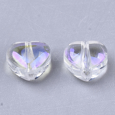 Transparent Glass Beads GLAA-N035-02-B01-1