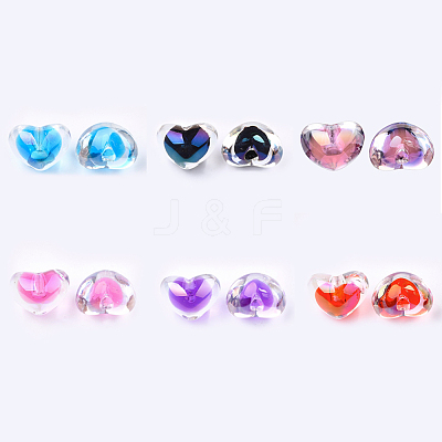 Transparent Acrylic Beads X-TACR-S148-06-M-1