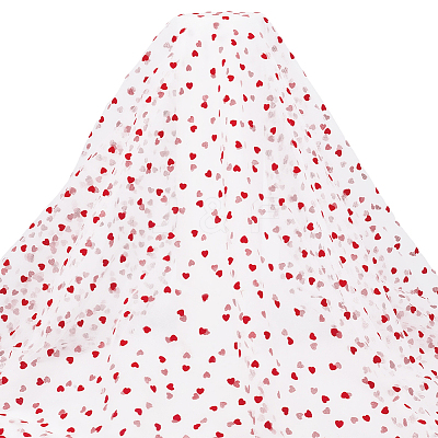 Nylon Lace Fabric DIY-CY0002-90A-1