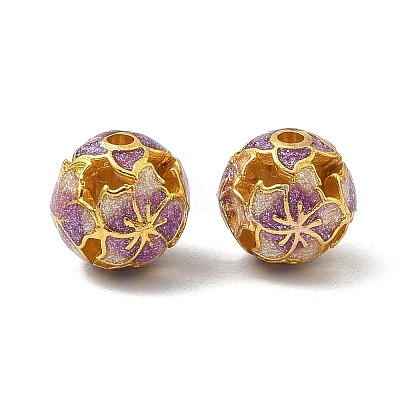 Alloy Enamel Beads ENAM-B037-07G-02-1