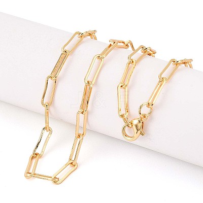 Brass Paperclip Chains MAK-S072-14B-G-1