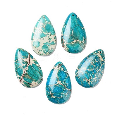 Natural Regalite/Imperial Jasper/Sea Sediment Jasper Big Pendants G-G814-01-1