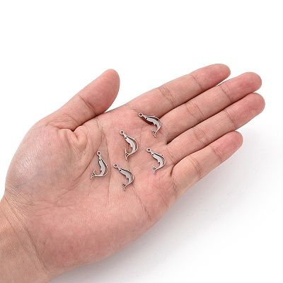 Tarnish Resistant 201 Stainless Steel Pendants STAS-S105-JN372-1-14-1