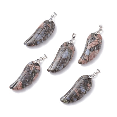 Natural African Opal Pendants G-I314-01P-08-1