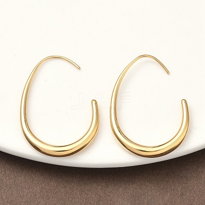 304 Stainless Steel Teardrop Dangle Earrings X-EJEW-Z158-01G-1