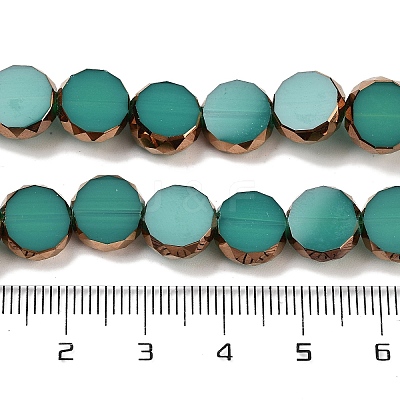Imitation Jade Glass Beads Strands GLAA-H032-02-05-1
