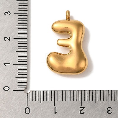 Ion Plating(IP) 304 Stainless Steel Pendants STAS-M017-08G-05-1
