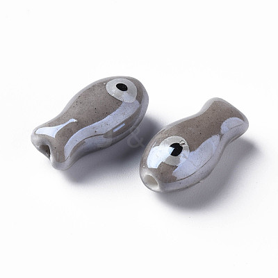 Handmade Porcelain Beads PORC-T007-06G-1