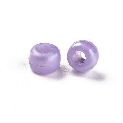 Plastic Pearlized Beads KY-R019-01C-1