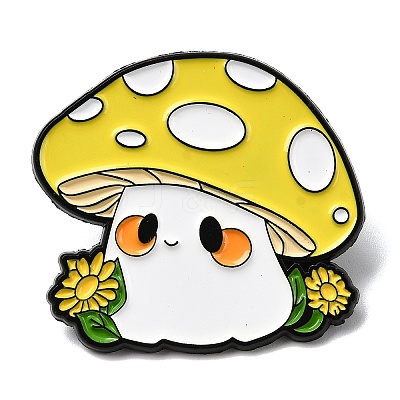 Mushuroom Enamel Pins JEWB-I055-02EB-04-1