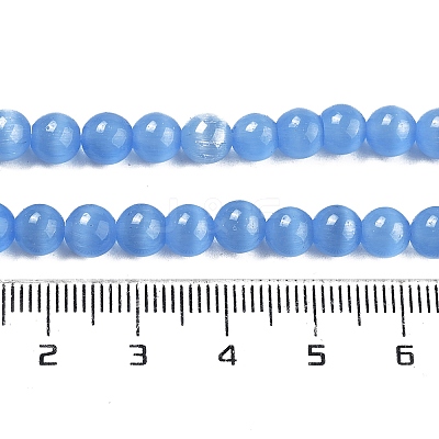 Cat Eye Beads Strands CE-R002-6mm-07-1
