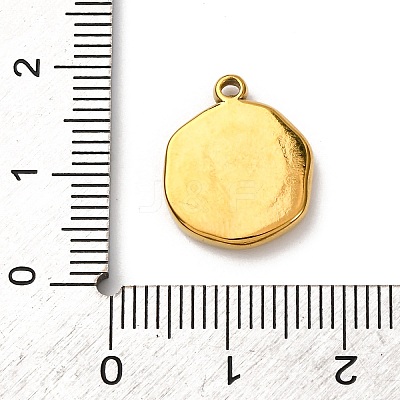 304 Stainless Steel Pendants STAS-I348-02G-01-1