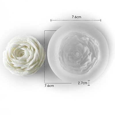 Flower Scented Candle Food Grade Silicone Molds PW-WG46971-01-1