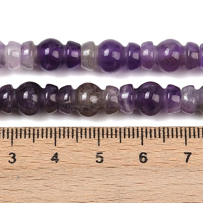 Natural Amethyst Beads Strands G-P595-B05-01-1