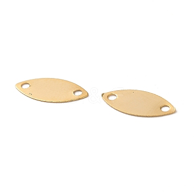 Brass Connector Charms KK-F907-02A-G-1