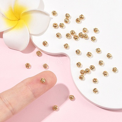 SHEGRACE Brass Spacer Beads XGRPCF399-183G-1