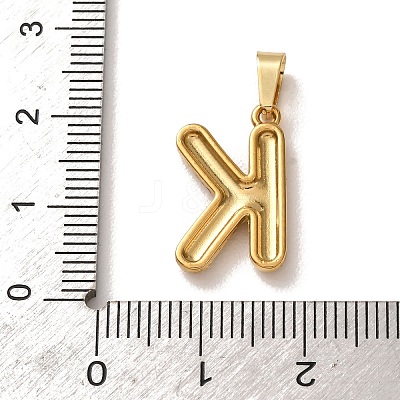 304 Stainless Steel Micro Pave Clear Cubic Zirconia Pendants CU-CBA703A-05G-K-1