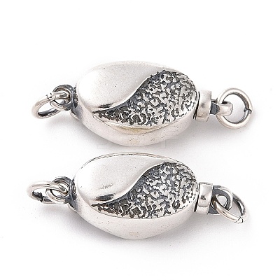 925 Sterling Silver Box Clasps STER-D035-18AS-1