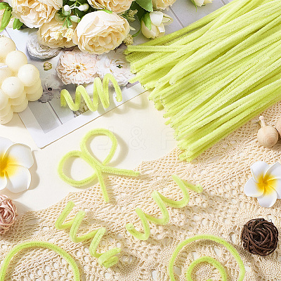 100Pcs DIY Plush Sticks FIND-SP0004-72B-1