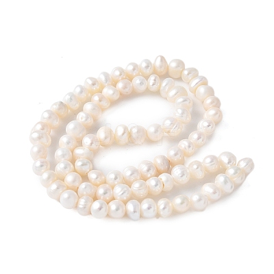 Natural Cultured Freshwater Pearl Beads Strands PEAR-I007-07Q-05C-1