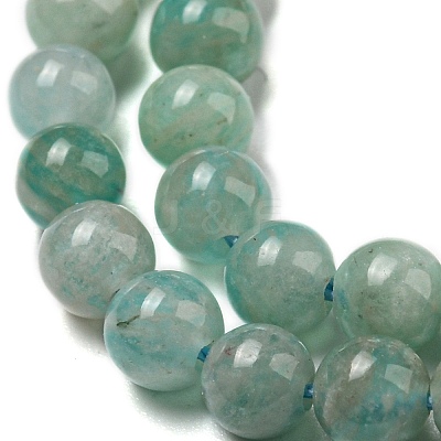 Natural Amazonite Beads Strands G-K068-03-4mm-01-1