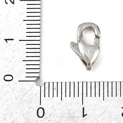 316 Stainless Steel Lobster Claw Clasps STAS-C154-02E-P-1
