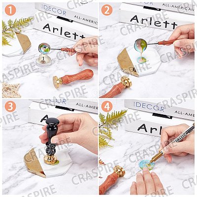 DIY Wax Seal Stamp Kits DIY-CP0003-91E-1