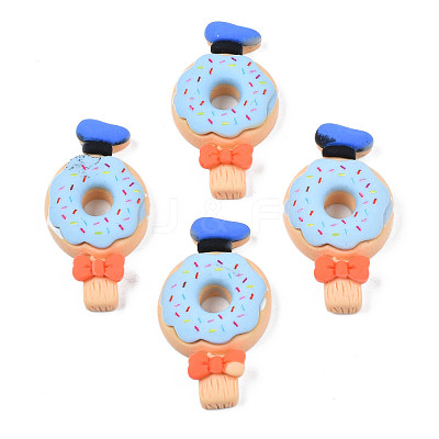 Opaque Resin Cabochons CRES-S308-021-1