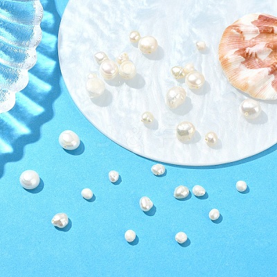 30Pcs 3 Styles Natural Cultured Freshwater Pearl Beads Strands PEAR-YW0001-05-1