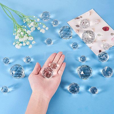 Teardrop Transparent K9 Glass Pendants DJEW-SZ0001-02P-1