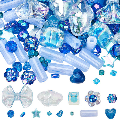 Acrylic Beads Set OACR-SC0001-71A-1