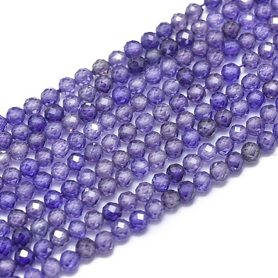 Cubic Zirconia Beads Strands G-G792-47-03B-1