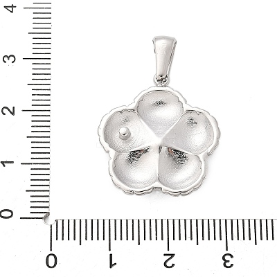 304 Stainless Steel Pendants STAS-Q349-01B-P-1