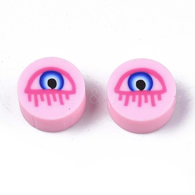 Handmade Polymer Clay Beads X-CLAY-N007-004-08-1