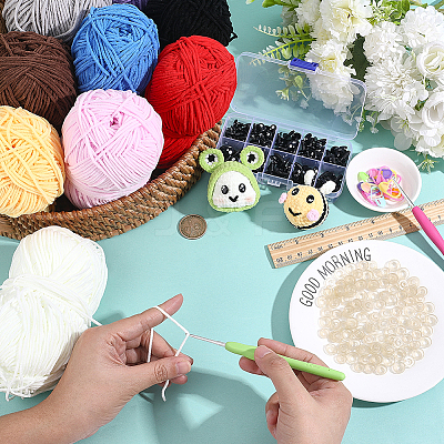 12 Skeins 12 Colors Chenille Yarns YCOR-PH0001-01-1