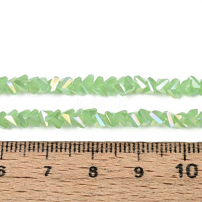 Electroplate Imitation Jade Glass Beads Strands LS-GLAA-N023-4mm-34-1
