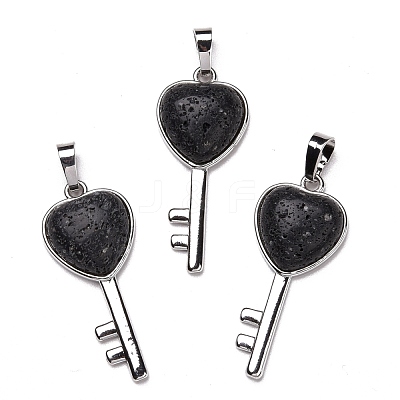 Natural & Synthetic Gemstone Pendants G-I321-06P-1