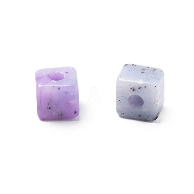 Transparent Acrylic Beads OACR-H044-04A-05-1