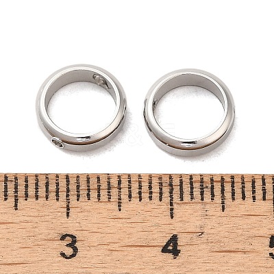 Non-Tarnish 201 Stainless Steel Bead Frames STAS-O130-06P-B01-1