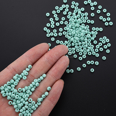 6/0 Glass Seed Beads SEED-T005-14-B25-1
