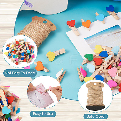 DIY Photo Paper Craft Clips Making Kit DIY-YS0001-72-1