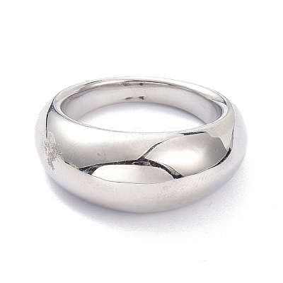 Tarnish Resistant 304 Stainless Steel Finger Rings RJEW-F115-04C-P-1