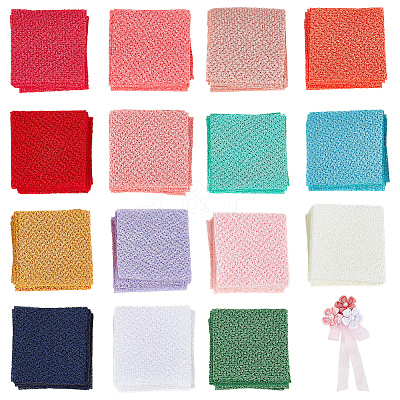 2 Sets Cotton Cut Cloth Fabrics DIY-OC0012-95-1