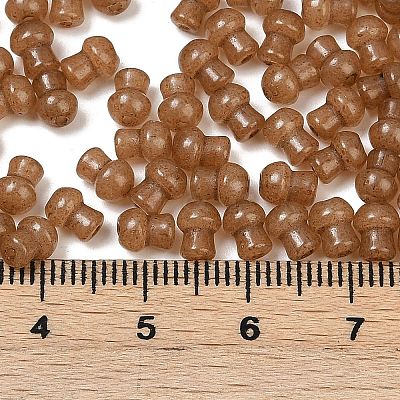 Transparent Colours Glass Seed Beads SEED-R001-01O-1