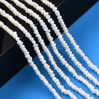 Natural Cultured Freshwater Pearl Beads Strands PEAR-N015-02C-1