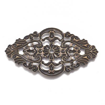 Iron Filigree Joiners Links IFIN-G087-01AB-1