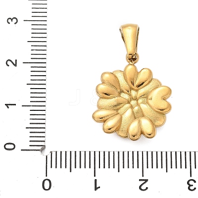 304 Stainless Steel Pendants STAS-Q349-01G-G-1