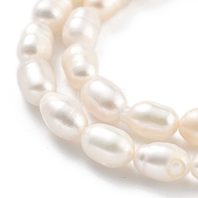 Natural Cultured Freshwater Pearl Beads Strands PEAR-P062-06A-1