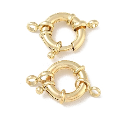 Brass Spring Ring Clasps KK-CBAD851-02G-04-1