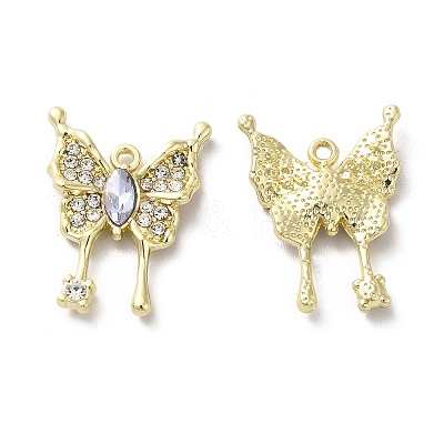 Alloy Crystal Rhinestone Pendant PALLOY-K001-079G-03-1